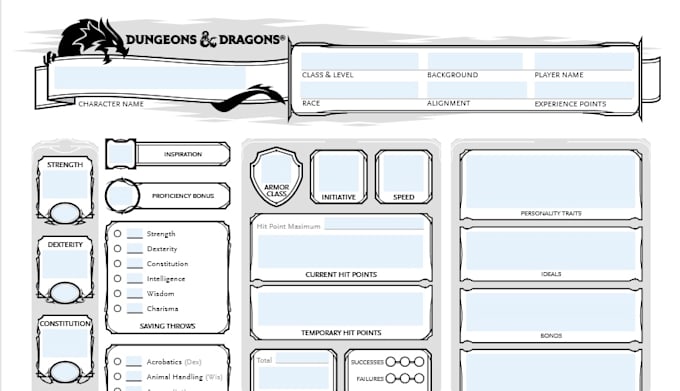 create your dnd character