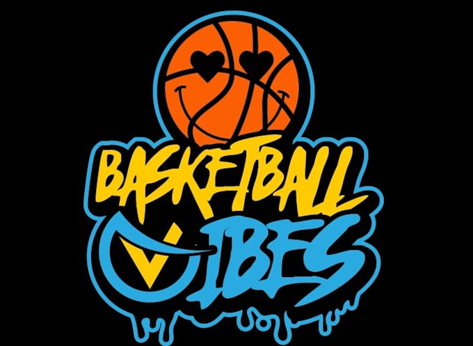 create mascot style basketball logo