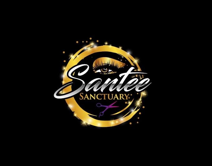 create attractive and imagination salon logo design