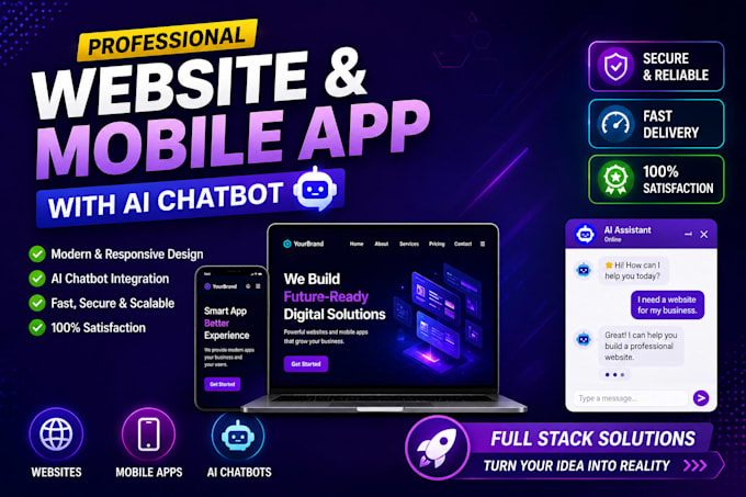 do ai website development and ai chatbot etc