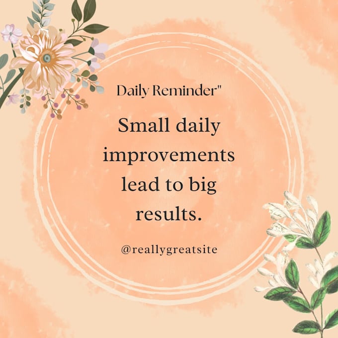 design 3 motivational quote images for social media