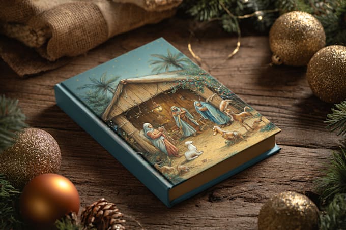 design christian book cover, createspace book cover design