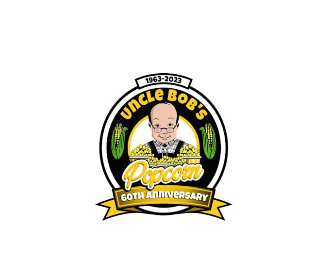create exclusive and marvelous popcorn logo design
