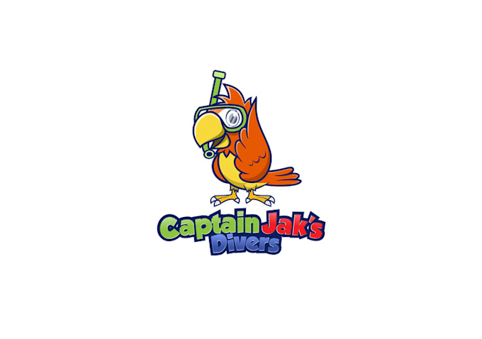 design motivation divers caribbean dive logo