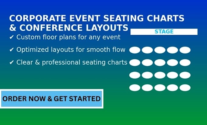 Design corporate event seating charts and professional conference ...