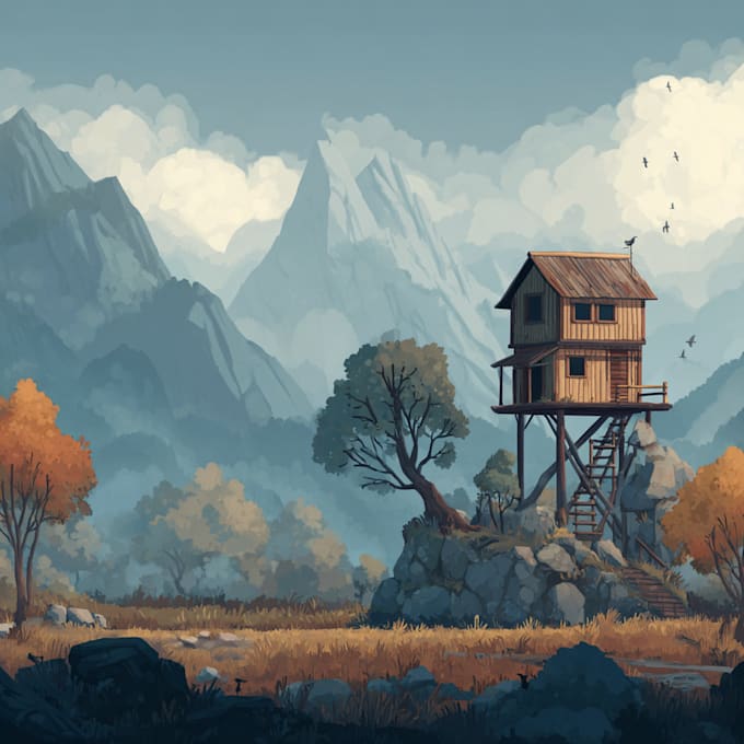 create a procedural houdini environment