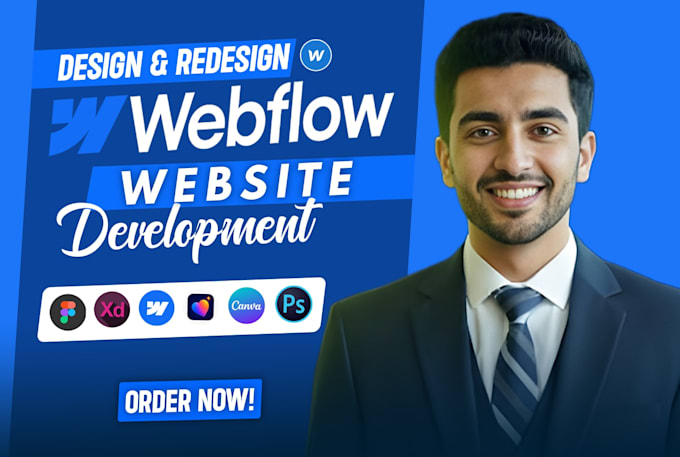 design or develop webflow website, webflow developer, figma to webflow