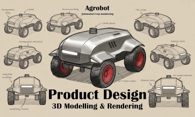 create industrial and product designs