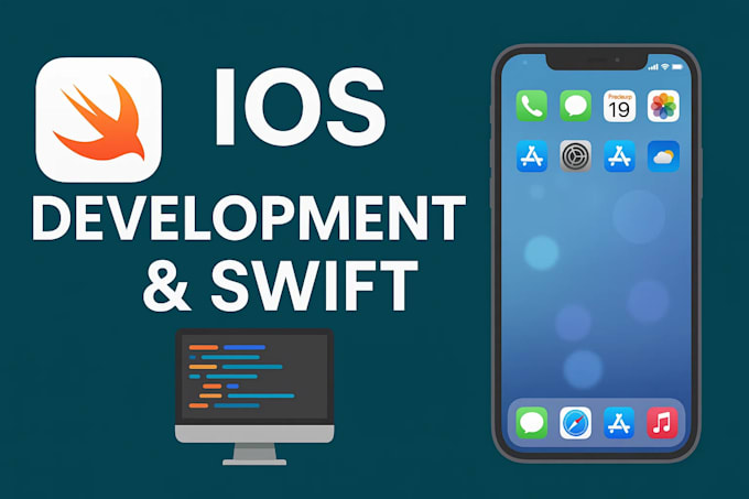 develop ios app using swift swiftui for iphone and ipad