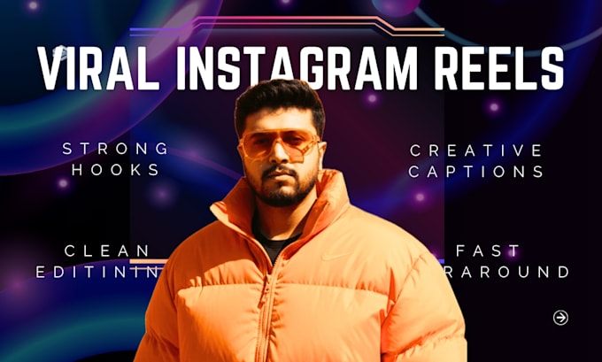 Edit viral instagram reels with strong hooks and captions by Saad4t8 ...