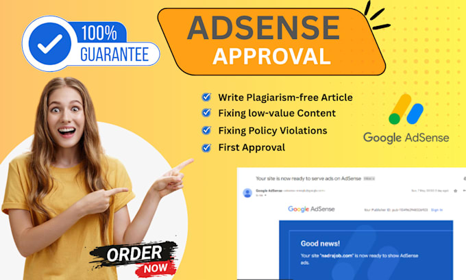 provide google adsense approval and fix adsense problems