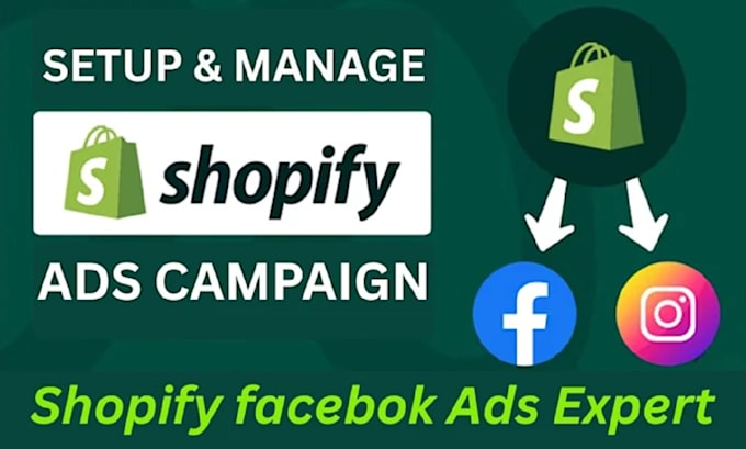 run shopify facebook ads and instagram ads campaign for your online business