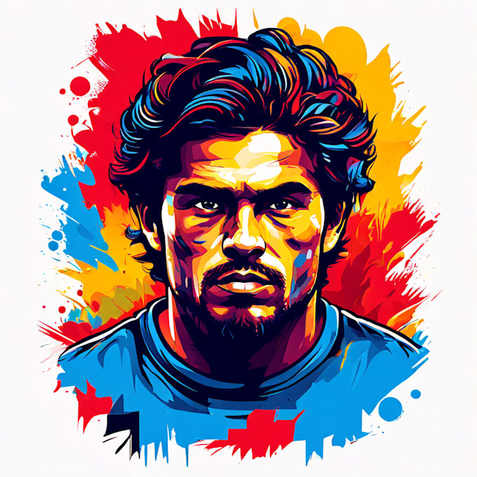 make a beautiful wpap pop art portrait