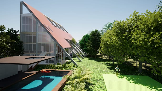 do realistic 3d architectural rendering