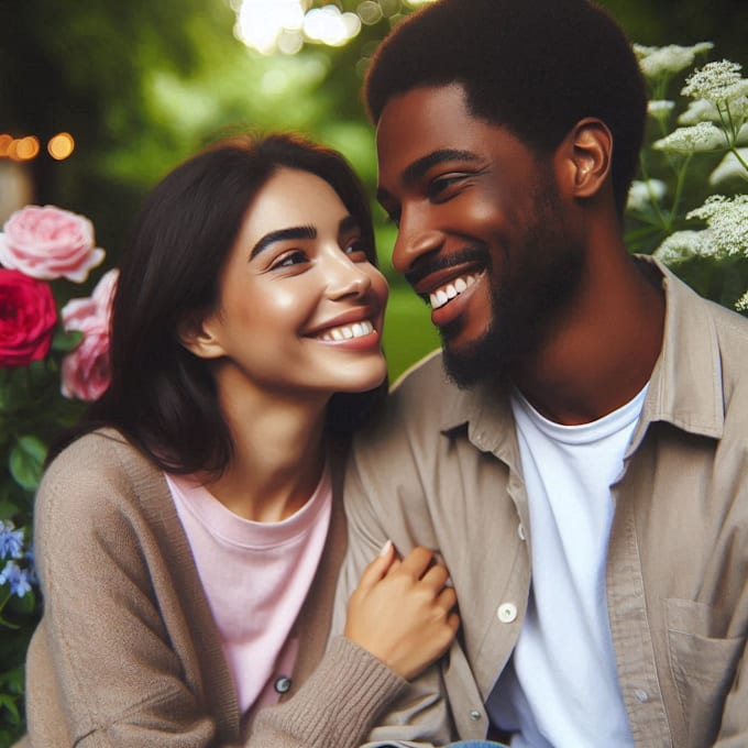 make an couple portrait illustration