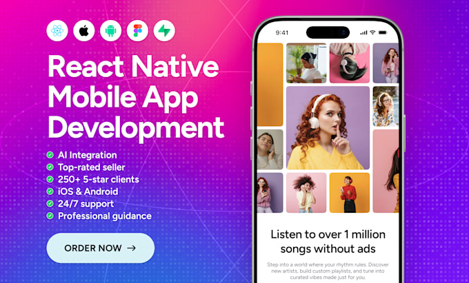 do ai integration ios android mobile app development with react native