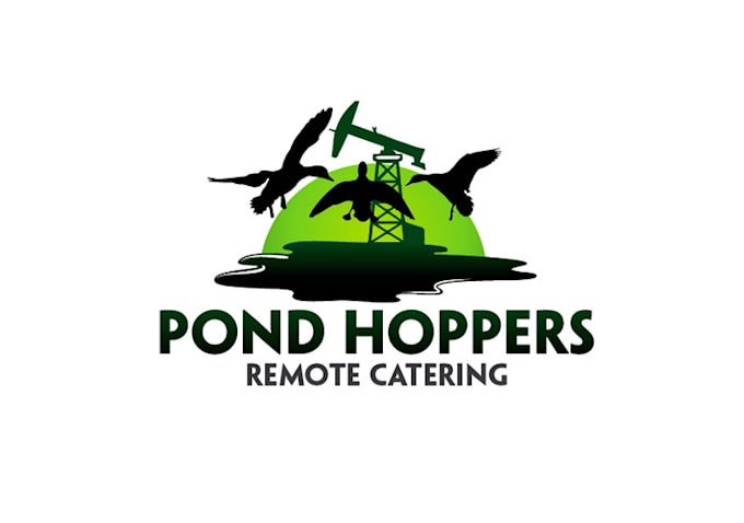 make artwork pond hoppers remote catering logo