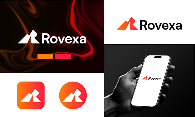 Design modern minimalist logo with branding kit and visual identity ...