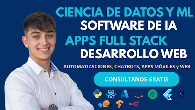 develop ai software, develop full stack web and mobile apps, software developer