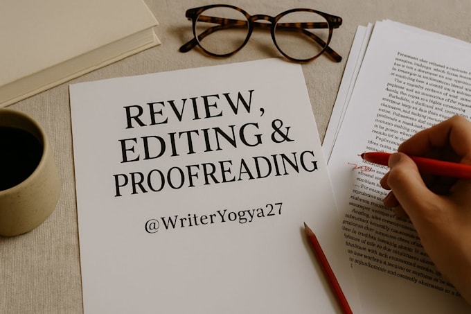 review edit proofread your poems essays books or any content