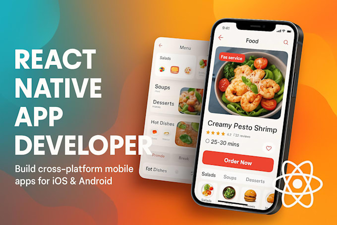 Build mobile app for android and ios with react native by Dgonline523 ...