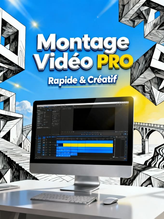 montage vidéo professionnel et motion design créatif
