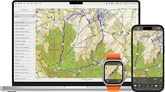 develop ai app for gps navigation and smart tracking system