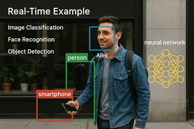 face recognition, ai sports object detection app, computer vision image classify