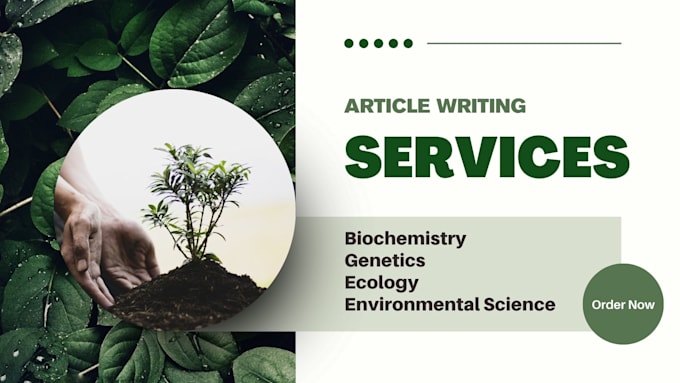 assist in biochemistry, genetics, and ecology