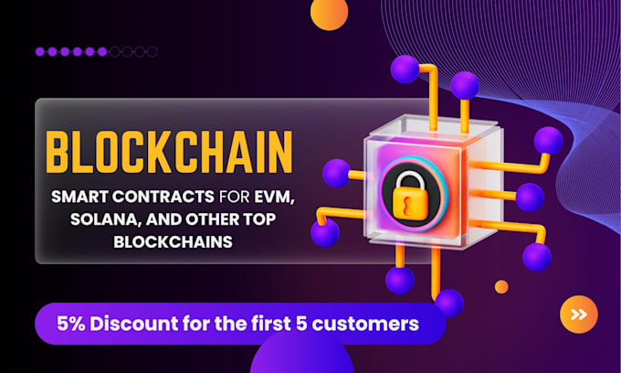 develop smart contracts for evm, solana, and top blockchains
