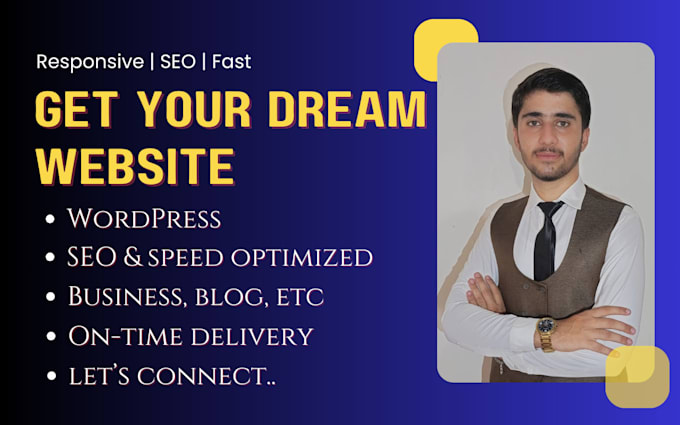 design and develop a professional wordpress website