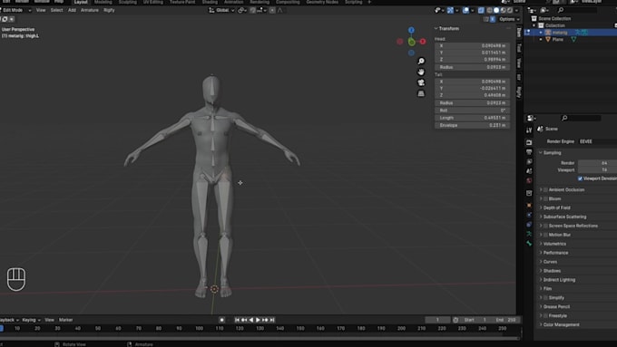 create custom 3d characters for your games and animations