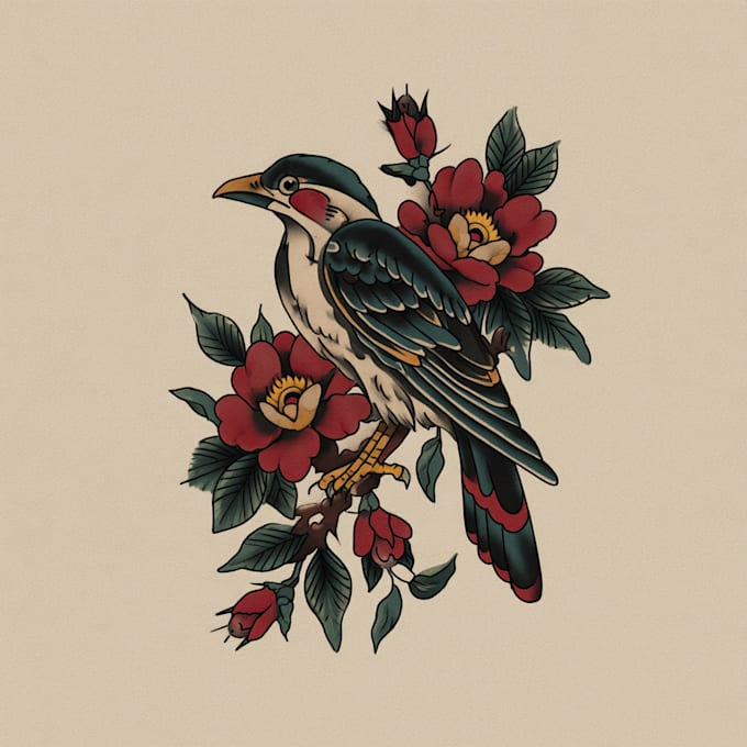 draw a tattoo style design