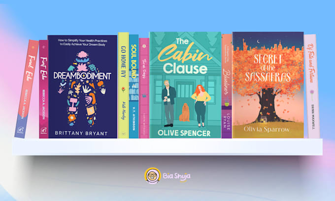 design illustrated professional book cover, paperback or ebook cover