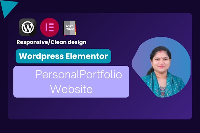 create a modern wordpress portfolio website to showcase your skills