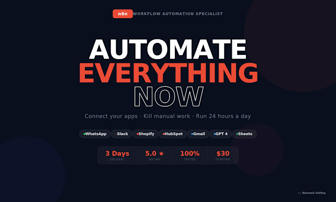 build n8n automations that save your team hours