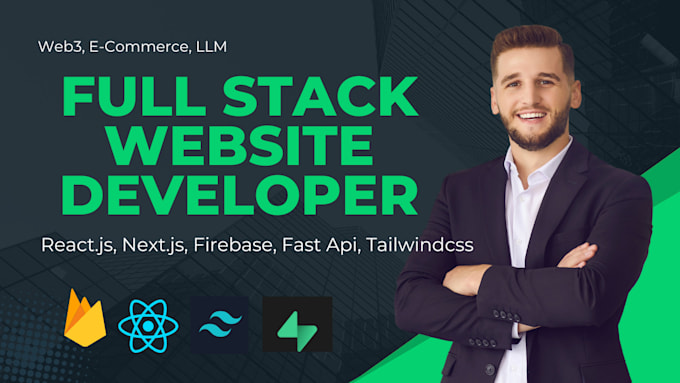 build fullstack websites with nextjs react firebase or supabase