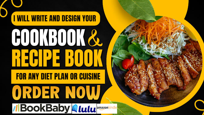create a custom cookbook and recipe book for any diet and cuisine, canva ebook