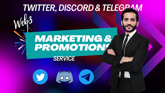 do crypto twitter telegram and discord promotion management