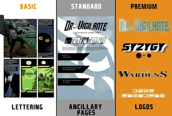 add lettering and sound effects to your comic book