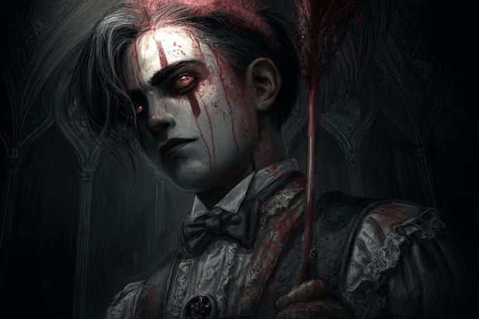 fantasy horror and fantasy horror character