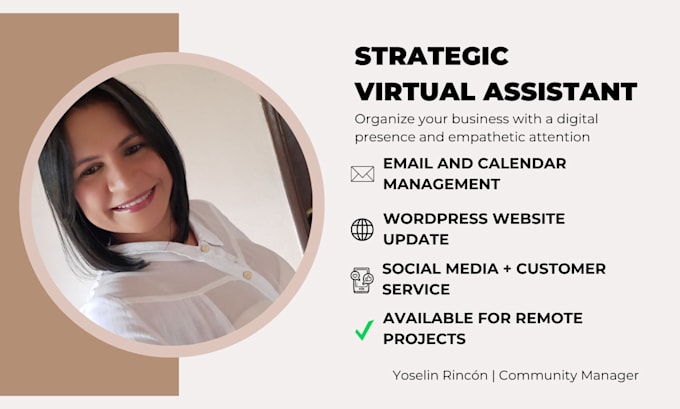 be your virtual assistant in spanish