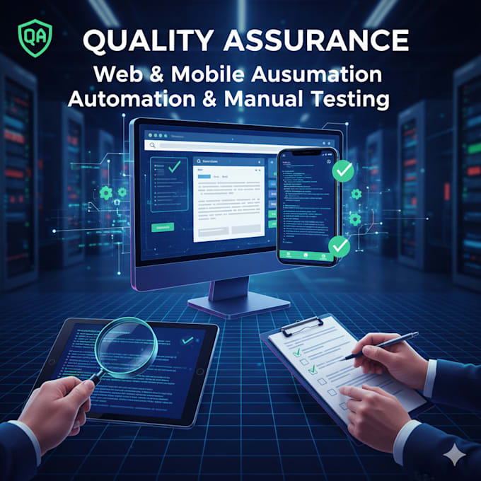 Be your professional qa engineer for manual and automation testing by ...