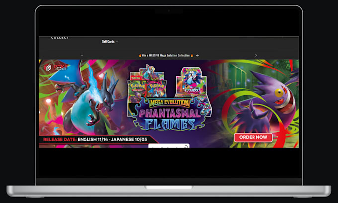 design trading card shopify store pokemon trading card store trading card