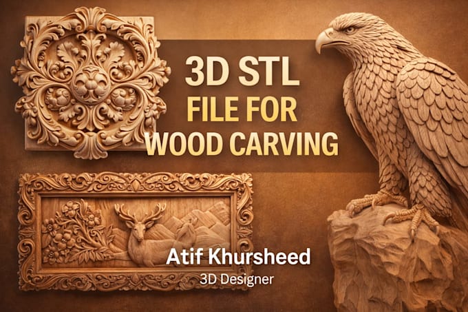 make stl file for cnc and 3d printing