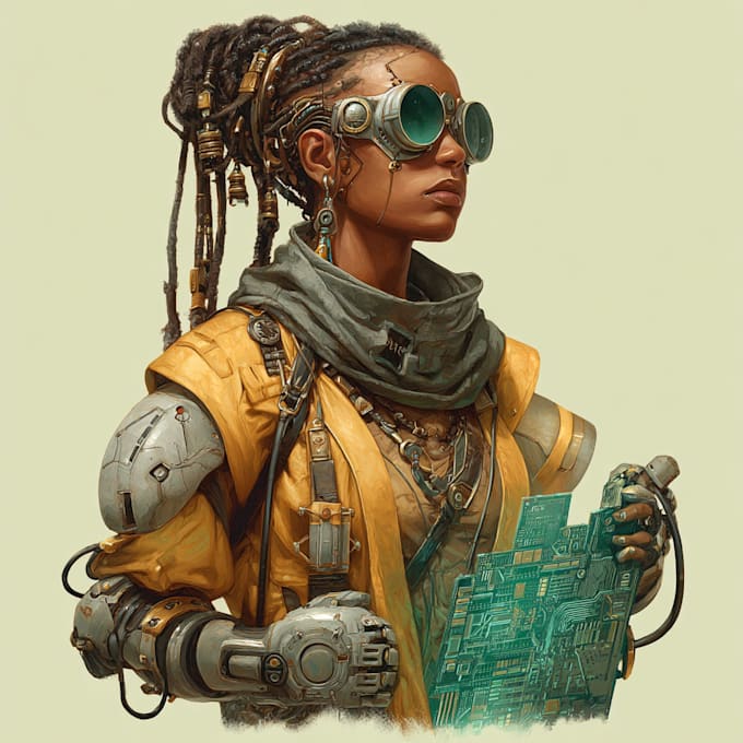 draw concepts for sci fi and fantasy weapons