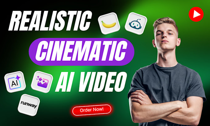 Create realistic runway cinematic ai videos using veo 3 sora ai kling ...