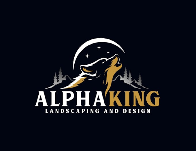 create awesome and gorgeous wolf logo design