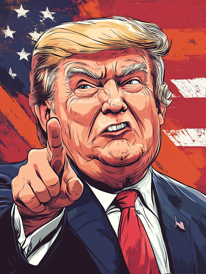 make a political cartoon and comic