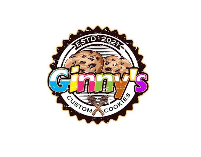 create exclusive and marvelous cookie shop logo design